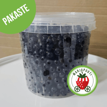 pakastettu suomalainen mustikka